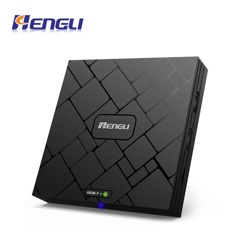2022 HENGLI OTT BOX Newest Amlogic android 9.0 Marshmallow full hd 4k ANDROID TV BOX+DVB S2/T2/ISDB-T/ATSC