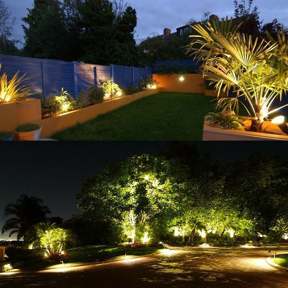 5w 7w 9w 12w lawn patio yard walkway driveway led garden courtyard spike light