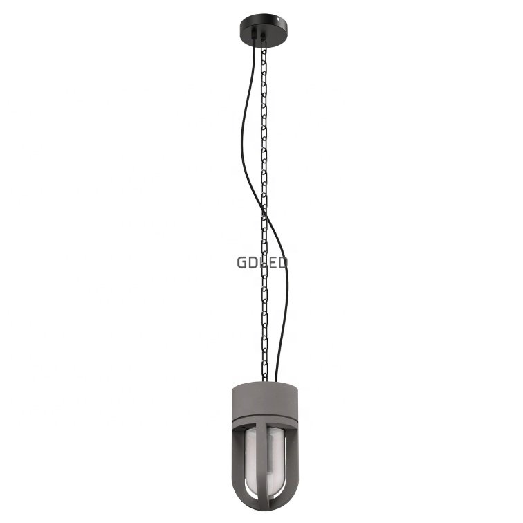 Factory Supply Outdoor Concrete Pendant Suspended Ceiling Lighting Fixtures