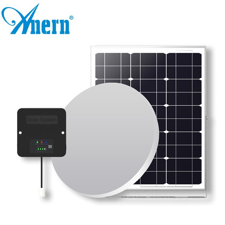 Anern Modern Indoor Surface Mounted Solar Ceiling Light Garden lights