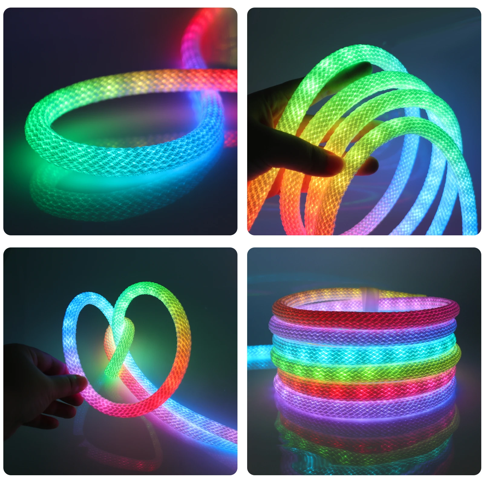 360 Degree IP67 Waterproof Outdoor Silicon Led Neon Flex Flexible D16 Waterproof Neon Lights