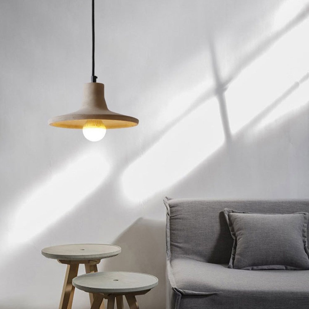 Hot Selling Industrial Vintage Lighting Fixture Home Decoration Hanging Lamp Restaurant Loft Creative Cement Pendant Light