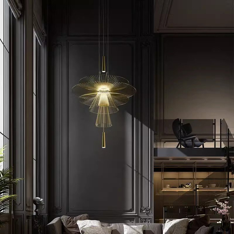 Creative post-modern light luxury chandelier living room lighting restaurant bedroom simple atmosphere creative Nordic lamps