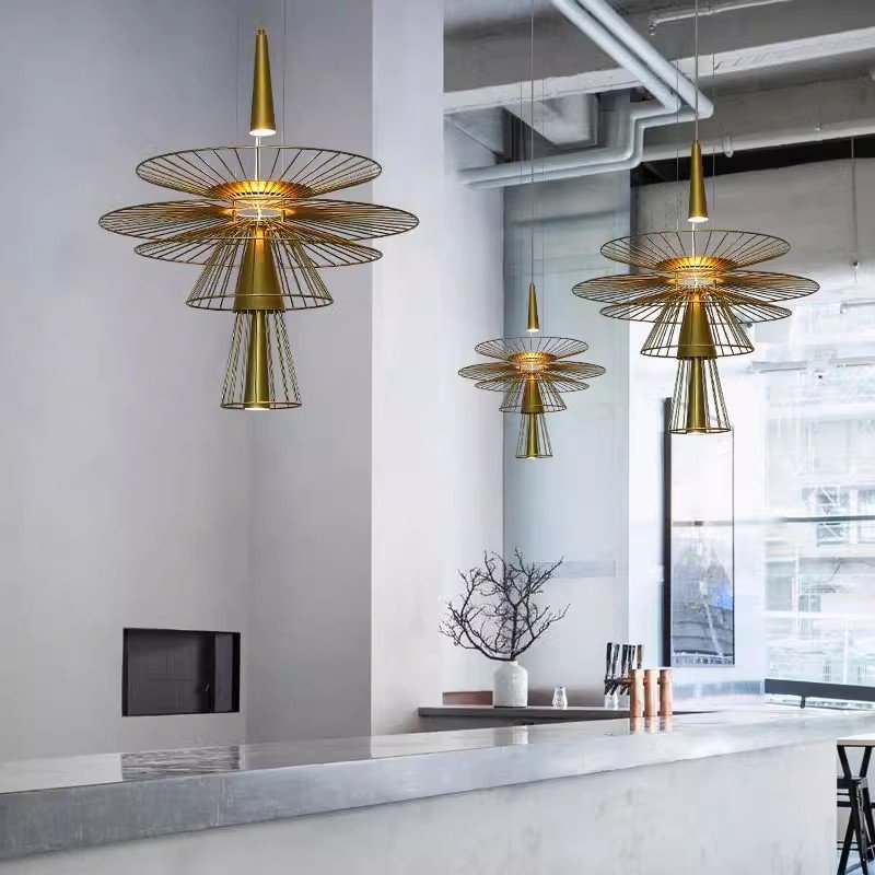 Creative post-modern light luxury chandelier living room lighting restaurant bedroom simple atmosphere creative Nordic lamps