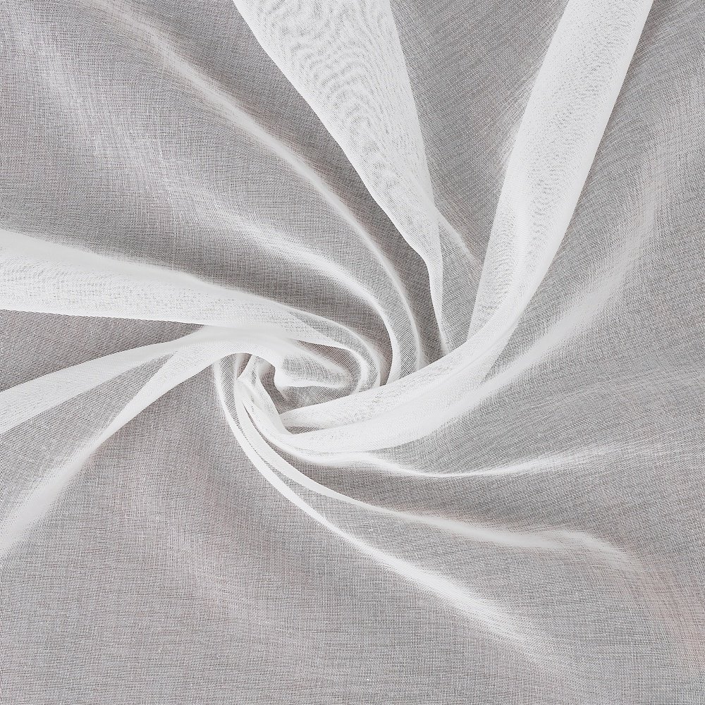 Basic window curtain sheer dry sheer can customized colors light filtering slub texture sheer for living room or outdoor