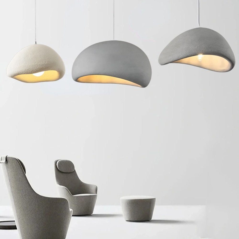 Japanese Style Wabi Sabi Chandelier Living Room Restaurant Ceiling Lamp Modern Minimalist Homestay Bar Designer Pendant Light
