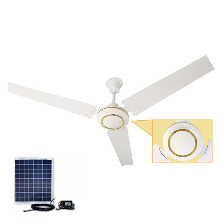 High quality battery powered ceiling fan outdoor solar ceiling fan