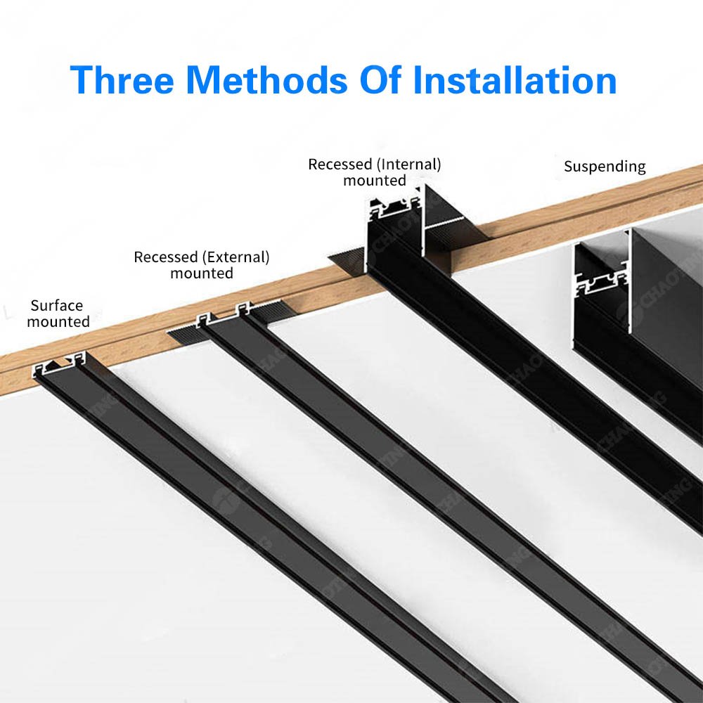 Trim Outdoor Lights Track Channel Design Zoomable Track Belt Light Triac Driver Tracklight Slim Led Magnetic Ceil Spot Rail Lamp