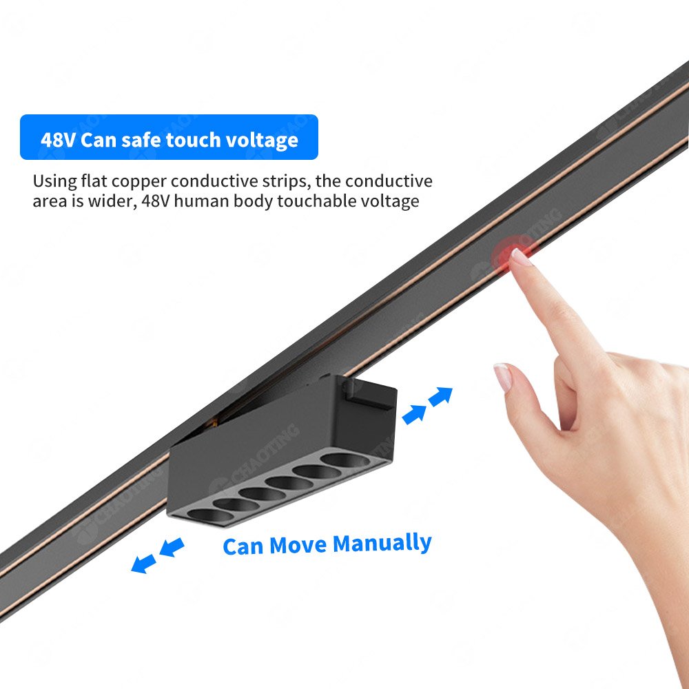 Trim Outdoor Lights Track Channel Design Zoomable Track Belt Light Triac Driver Tracklight Slim Led Magnetic Ceil Spot Rail Lamp