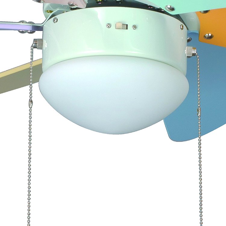 Low Noise Small Size 35w Kids Ceiling Fan Lamp Light Weight Ceiling Fan With Remote Control