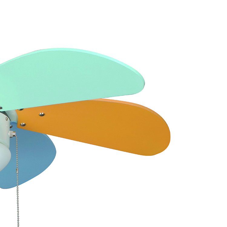 Low Noise Small Size 35w Kids Ceiling Fan Lamp Light Weight Ceiling Fan With Remote Control