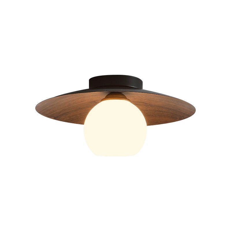 modern lighting decoration home log peach wood ceiling light for living room corridor indoor outdoor lighting