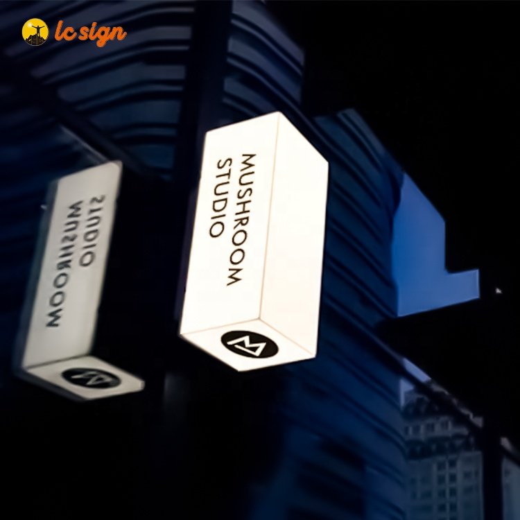 Burger Ceiling Mount Outdoor Light Box Signage Acrylic Light Box for Shop
