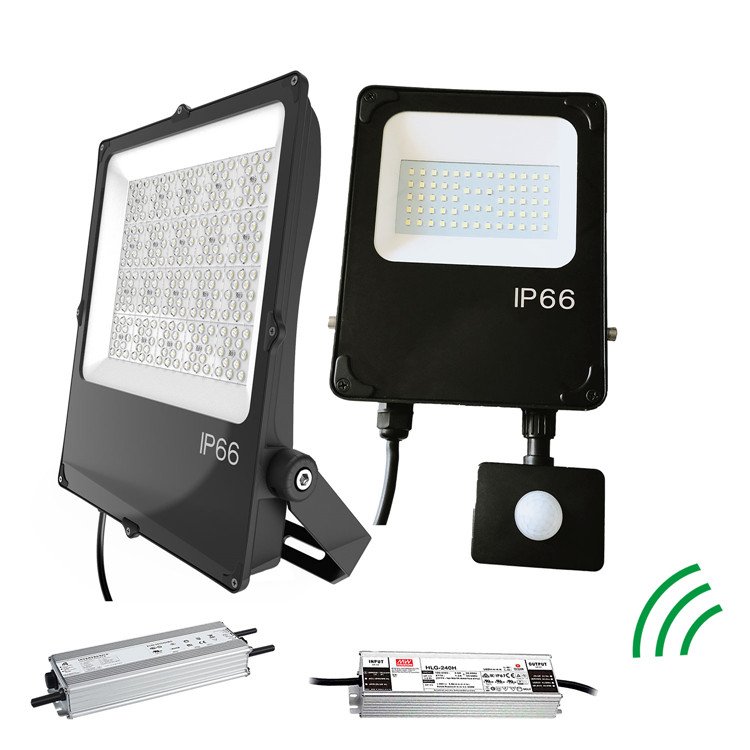 led flood light outdoor 200w ip66 waterproof 130lm/w 150lm/w flood lights