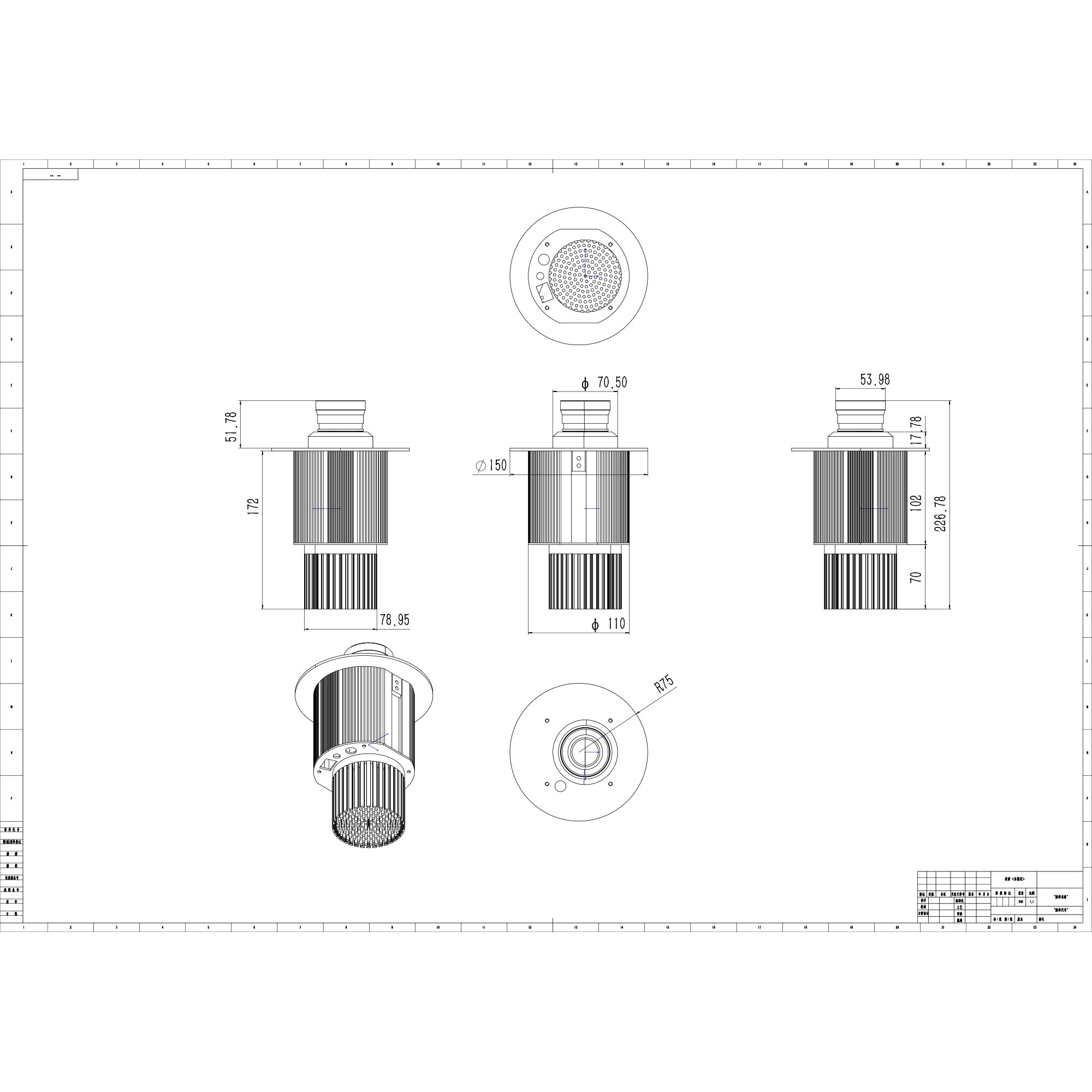 YoiJoys gobo 60W Outdoor Waterproof IP67 Big Power 3d projector glass gobo gobo lens dj effect light light box lights