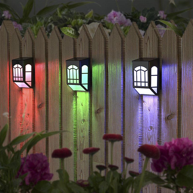 New Design Outdoor Garden LED Lamp Solar Panel System with Power Battery Silicon Luminous Lighting IP65 Rating for Courtyard