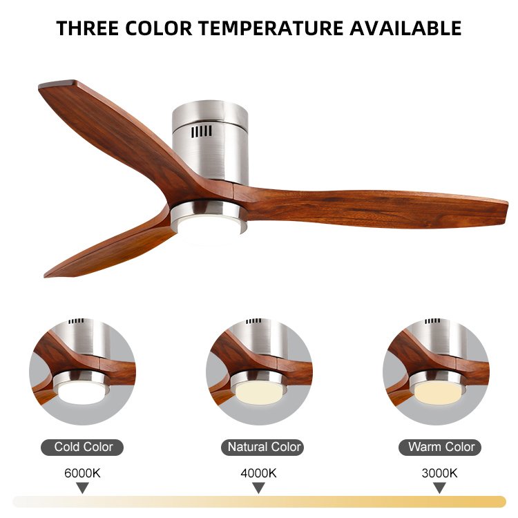 Remote Control Ceiling Fan with Light Ac Bldc White Wooden Industrial Blades Wood Smart Bedroom Ceiling Fan Lighting