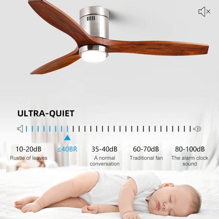 Remote Control Ceiling Fan with Light Ac Bldc White Wooden Industrial Blades Wood Smart Bedroom Ceiling Fan Lighting