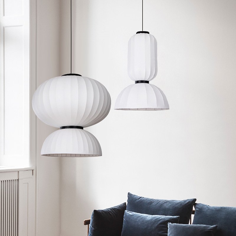 Home Nordic Modern Nordic Industrial Vintage Lamp Iron Art Kitchen living Room Pendant Lights International Chandelier