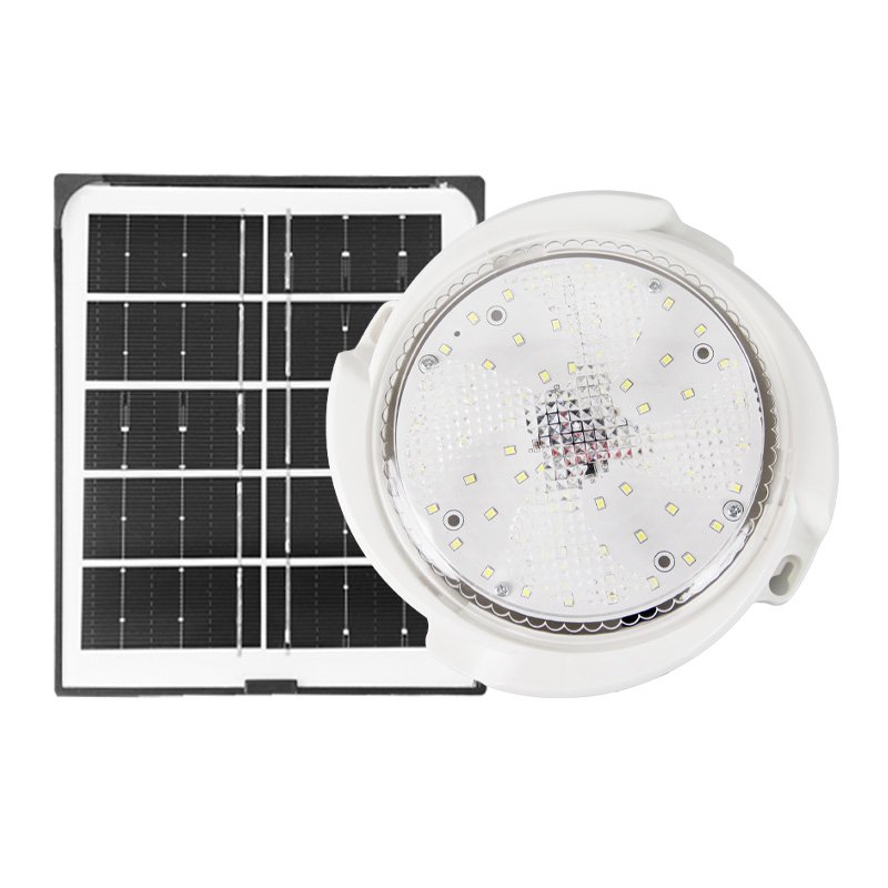 New Design Indoor Solar Ceiling Light With Remote Control Solar Light Lamp For Home
