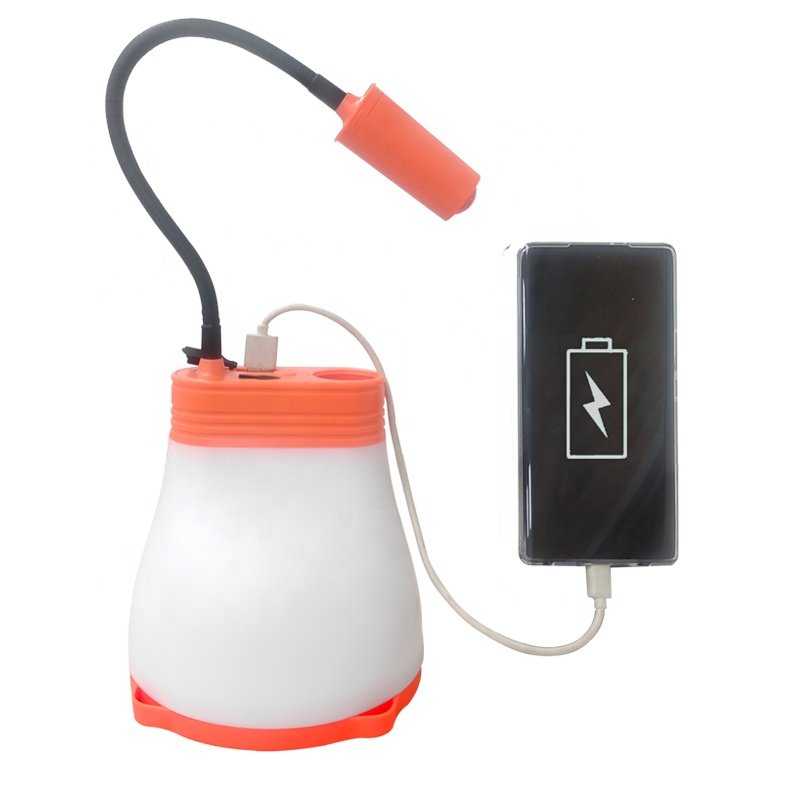 Portable 8 in 1 Mobile Power USB Solar Lantern Rechargeable Lamp Outdoor Camping Tent Ceiling Light