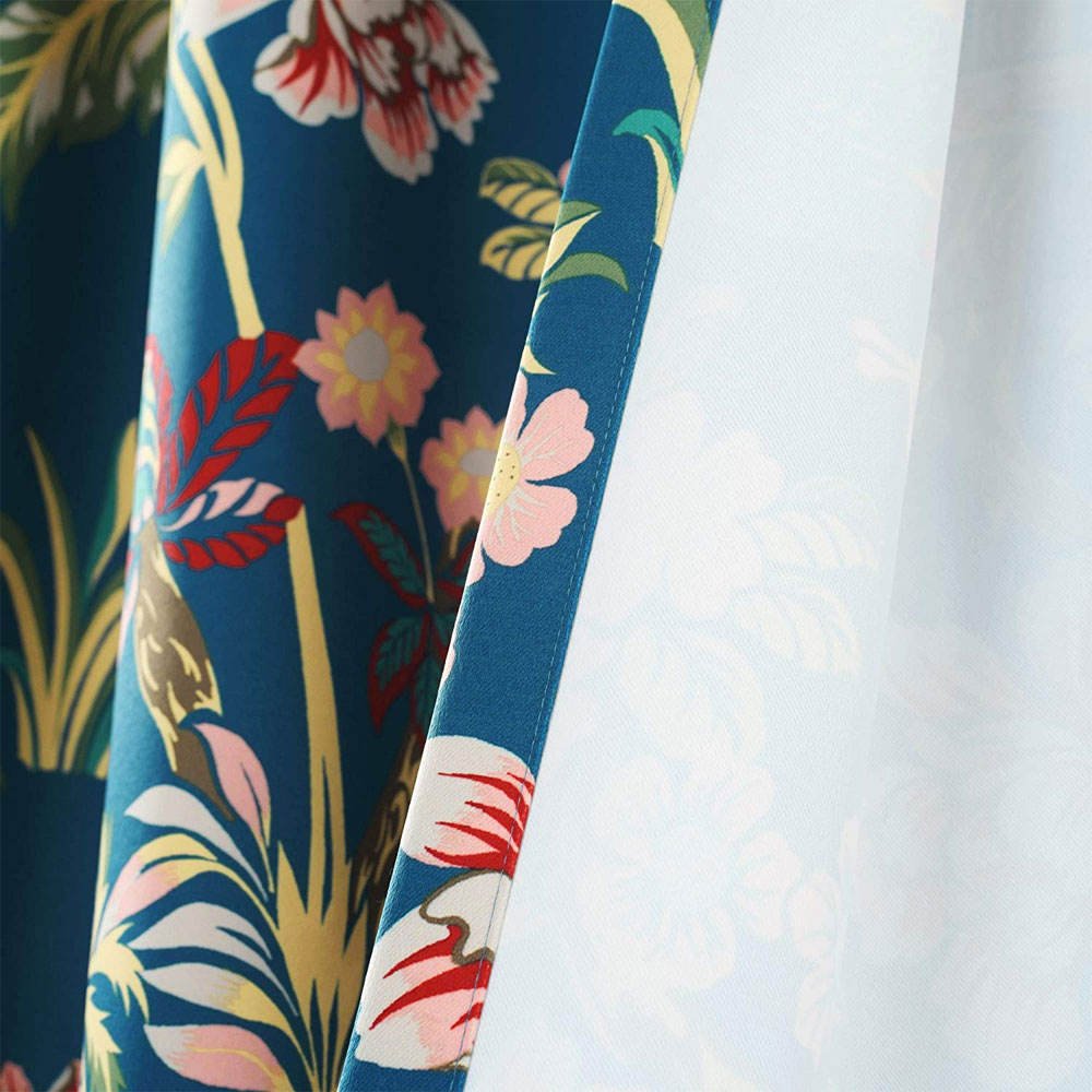 Wholesale Ready Made New Style Curtains / Hot Sale New Arrival Lightweight 2 Piece Curtains Sets For Room