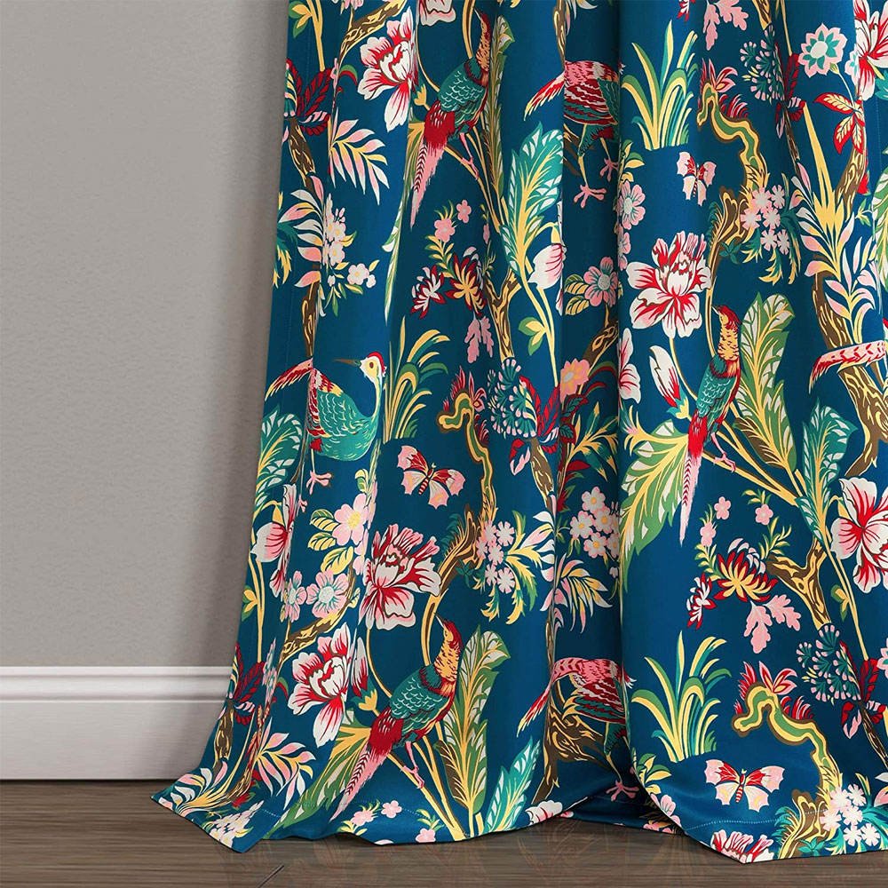 Wholesale Ready Made New Style Curtains / Hot Sale New Arrival Lightweight 2 Piece Curtains Sets For Room