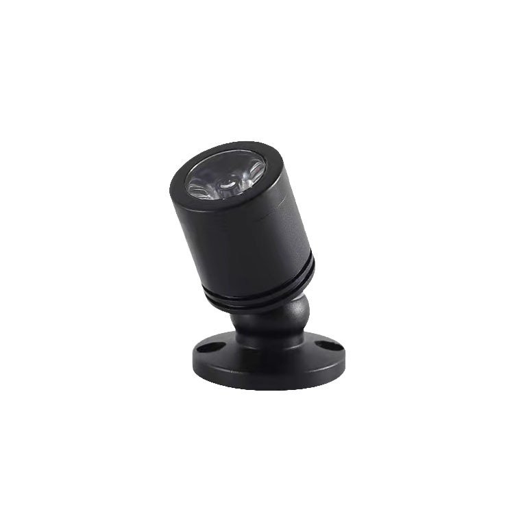 Magnetic track light 3W 2W black spot light 12VDC 24VDC LED Display Cabinet Lighting Kit for Jewelry Stores and Museums