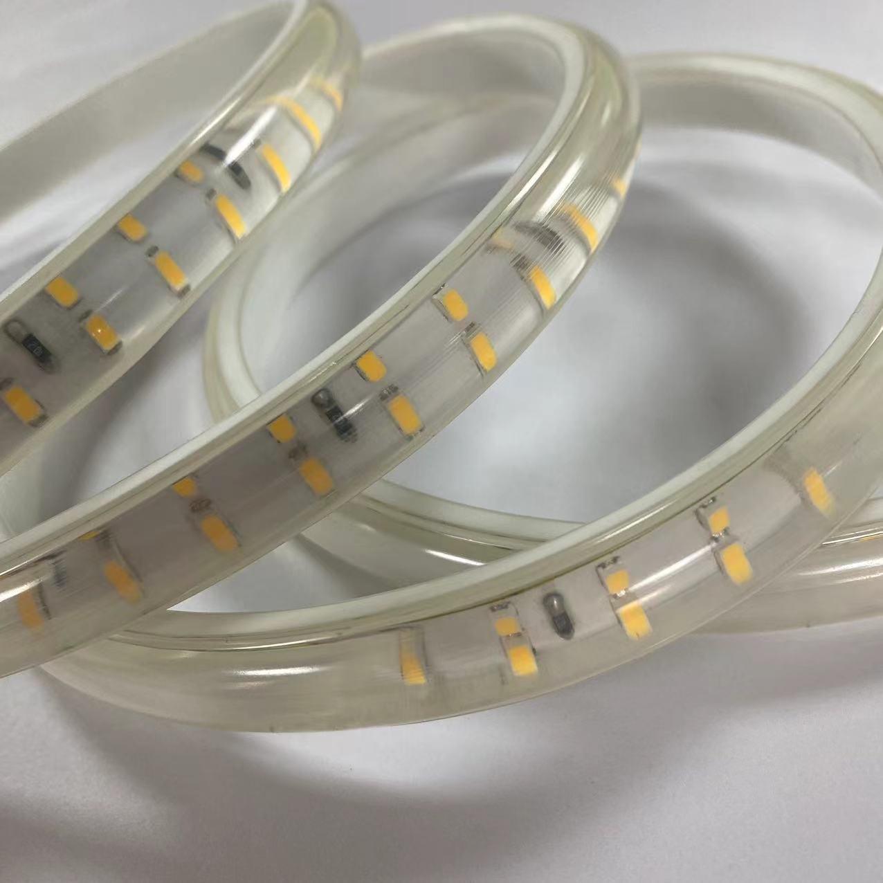 2835 High Voltage Outdoor Waterproof LED Strip 220V Indoor Living Room Ceiling Project Ultra Bright Soft Light Strip