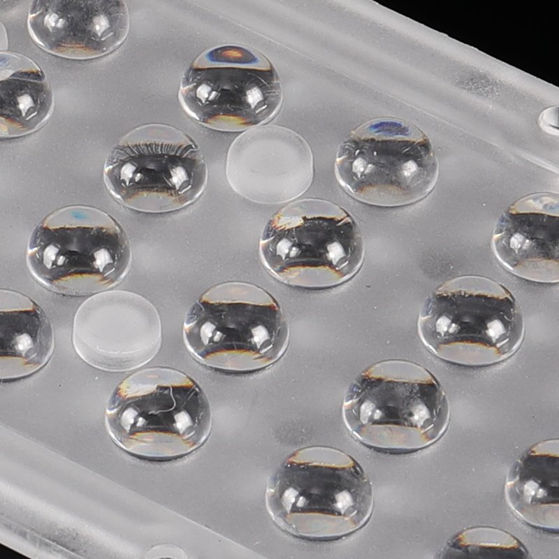 Oem Led Lens PC Pmma Lens Optical Led Lenses For Office Retail Hospitality Street And Industrial Lighting