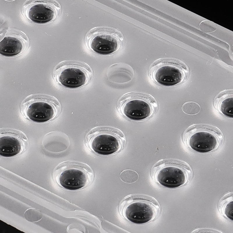Oem Led Lens PC Pmma Lens Optical Led Lenses For Office Retail Hospitality Street And Industrial Lighting