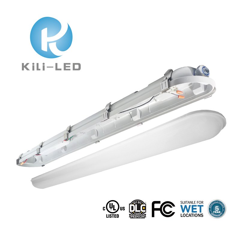 Vapor Tight Fixture Work Shop Office Slim Batten Flush Mount Simple Light Fixtures Led Tri Proof Light