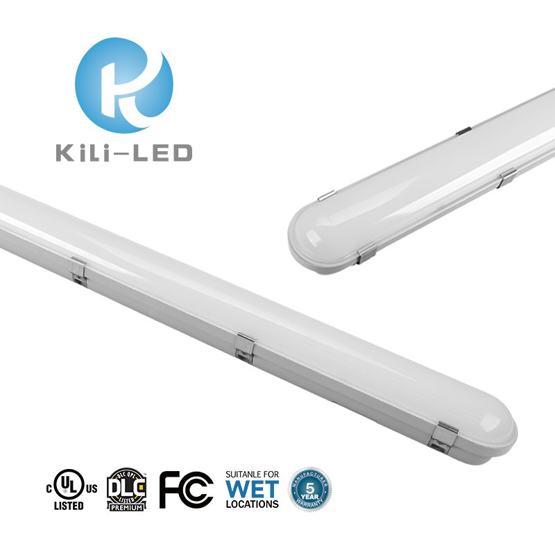 Vapor Tight Fixture Work Shop Office Slim Batten Flush Mount Simple Light Fixtures Led Tri Proof Light