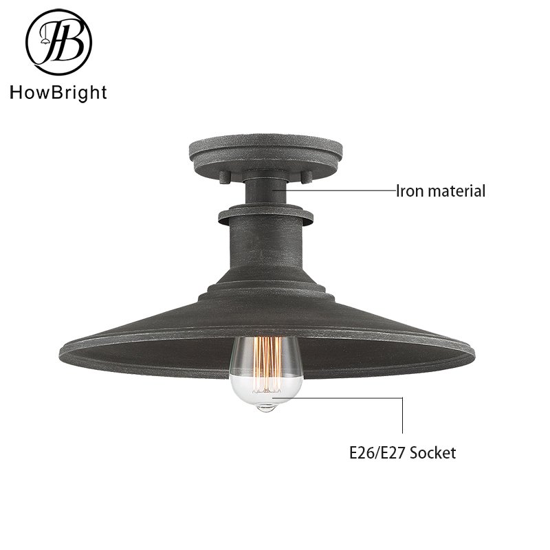 Vintage Hanging Modern Ceiling Lamps Led Restaurant Living Room Industrial Pendant Light Chandelier