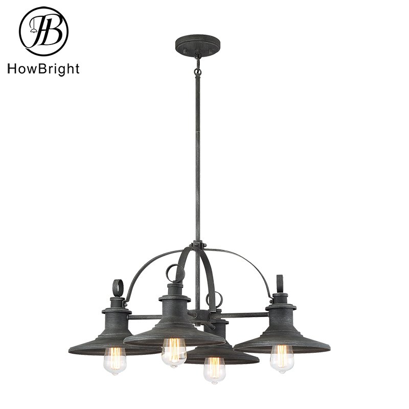 Vintage Hanging Modern Ceiling Lamps Led Restaurant Living Room Industrial Pendant Light Chandelier