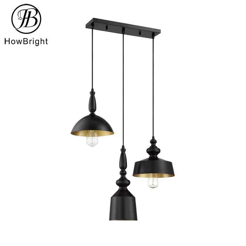 Vintage Hanging Modern Ceiling Lamps Led Restaurant Living Room Industrial Pendant Light Chandelier