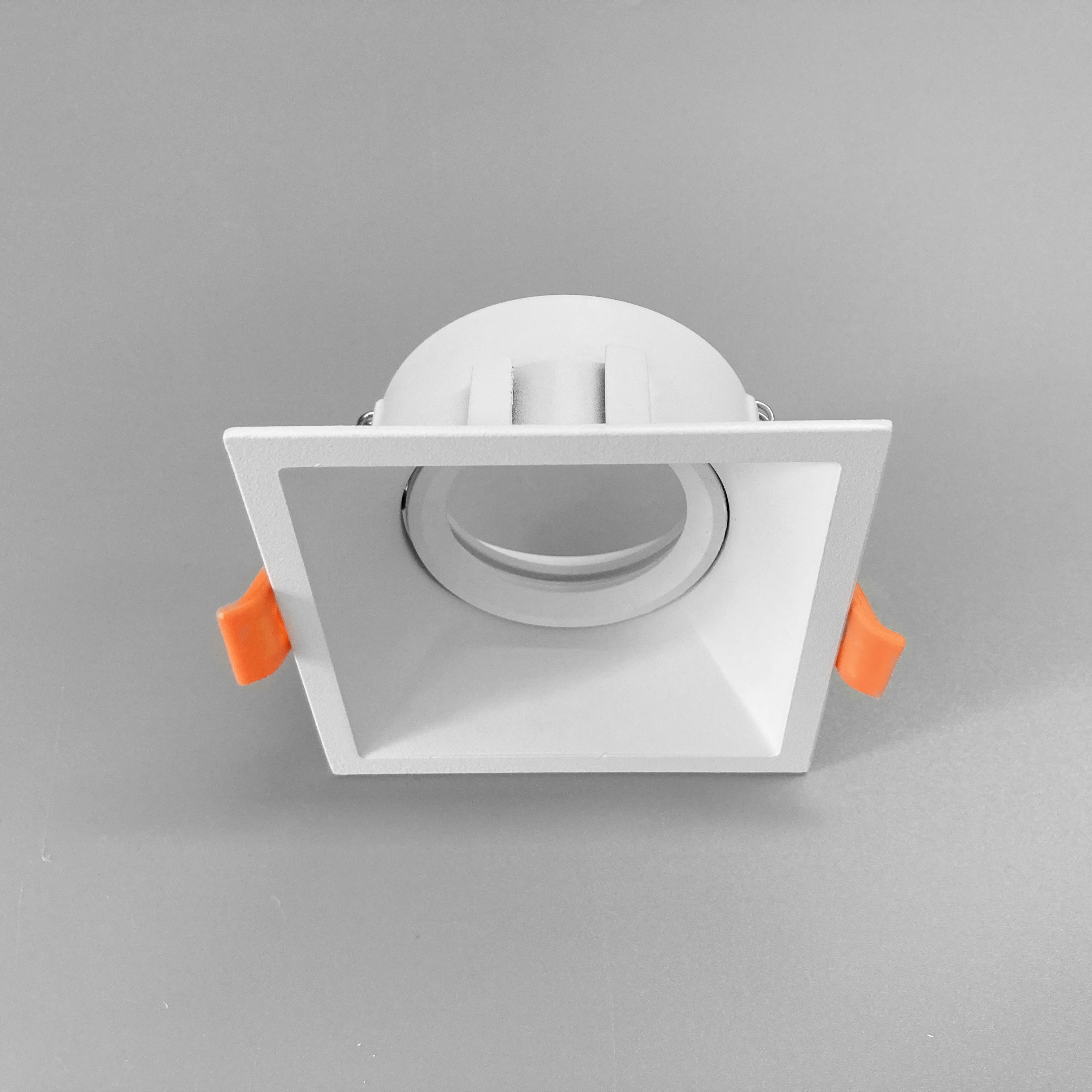 Factory Hot Sale GU10 Aluminum Light metal White Black Round Square Spot fixture Ceiling Commercial Indoor Recessed Down Light