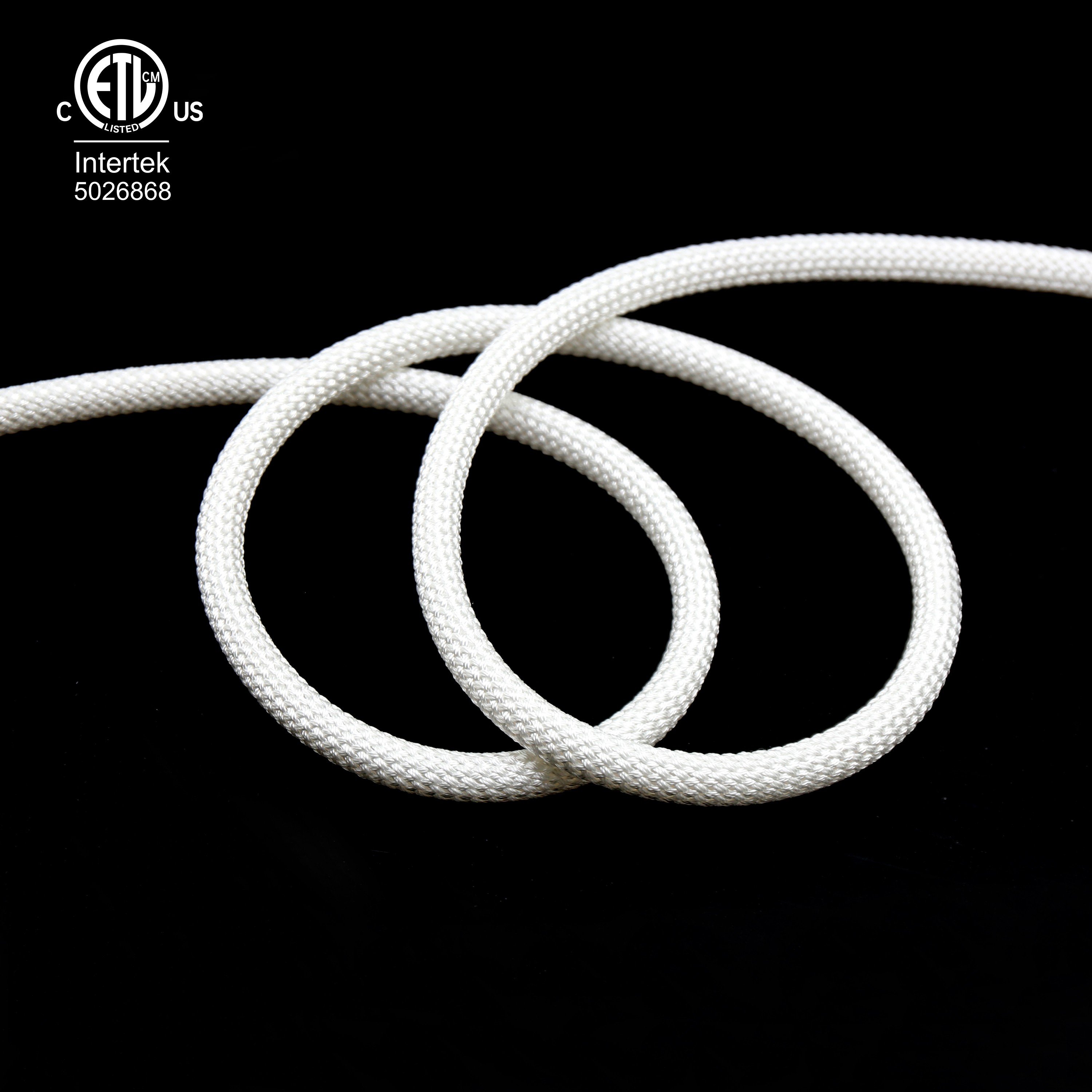 D16mm 360 Degree Tubes Neon Flex Led Strip Light 2835 120leds DC12V 24V IP65 Waterproof Woven Fabric Neon Light