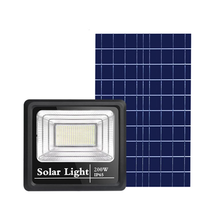 Led 500W 400W Lights Garden Billboard Outdoor Sensor Floodlights Dc 12V Photocell Cob Panel 600W Floodlight Solar Flood Light