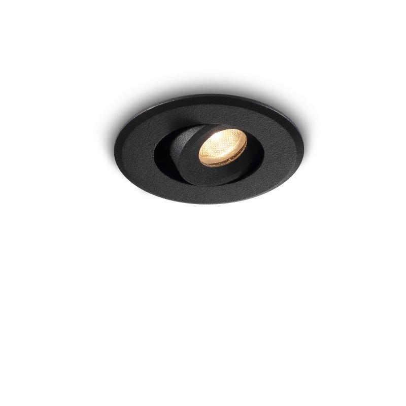 Modern design 3W black ceil surface led outdoor ceiling light