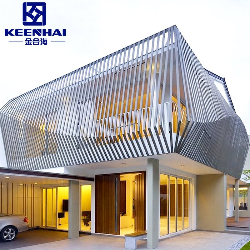 Modern Facade Panel Aluminum Veneer Curtain Wall Facade Cladding Aluminum For Building
