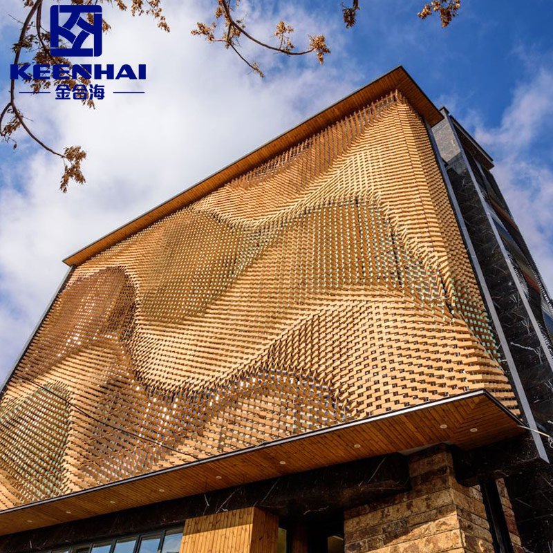 Modern Facade Panel Aluminum Veneer Curtain Wall Facade Cladding Aluminum For Building