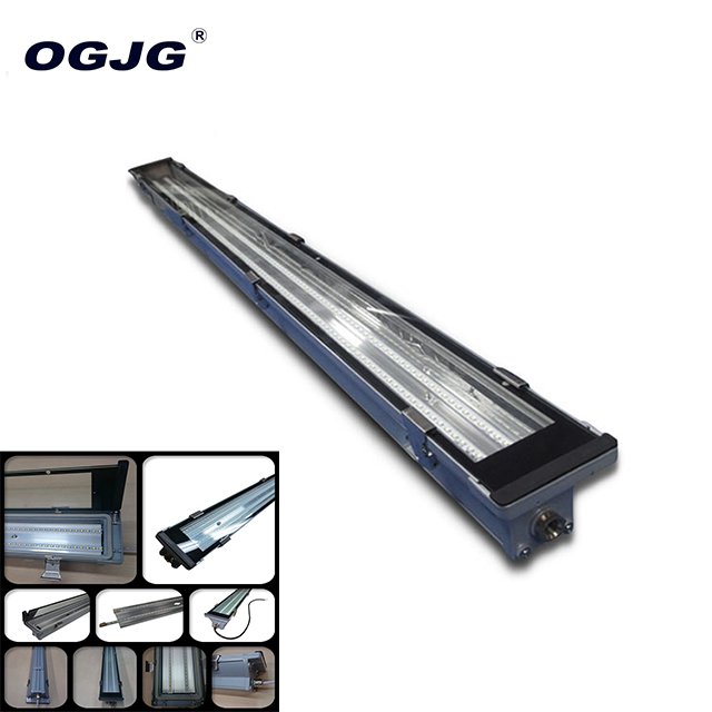 Aluminum housing led vapor proof outdoor fixture canopy light IP67 subway tunnel dimmable led waterproof lighting linear light