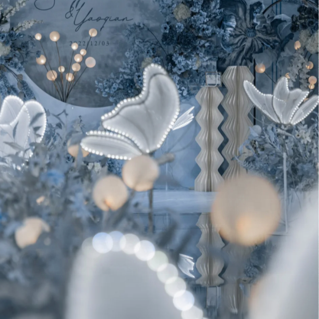 2024 Hot sale Led Light butterfly Led Decoration led Butterfly party Decorations Lights for party