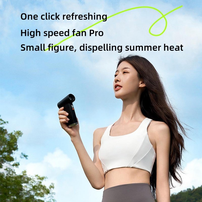 4500MA Portable Cordless Turbo Air Duster Electric Blower Compressed Air Gun Hair Dryer Mini Jet Fan