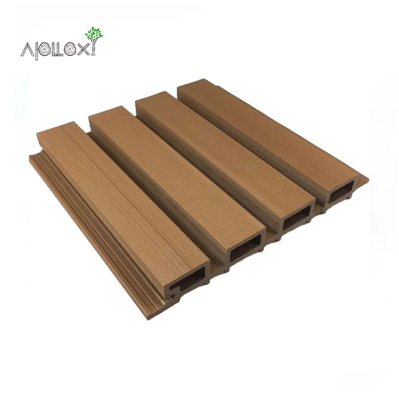 Apolloxy Co Extrusion 3d Cladding Composite Indoor Interior Wpc Outdoor Fluted Wall Panel