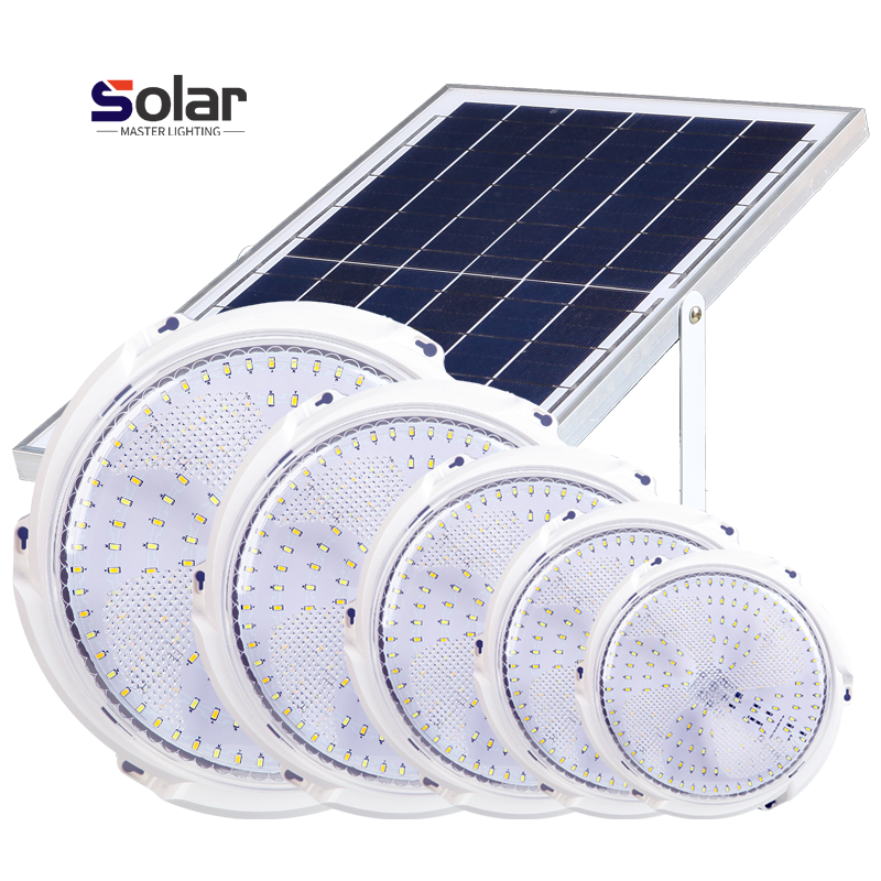 Indoor Solar Ceiling Light with Remote Control Waterproof Ceiling Solar Light Lamp for Indoor Outdoor Solar Light Home House