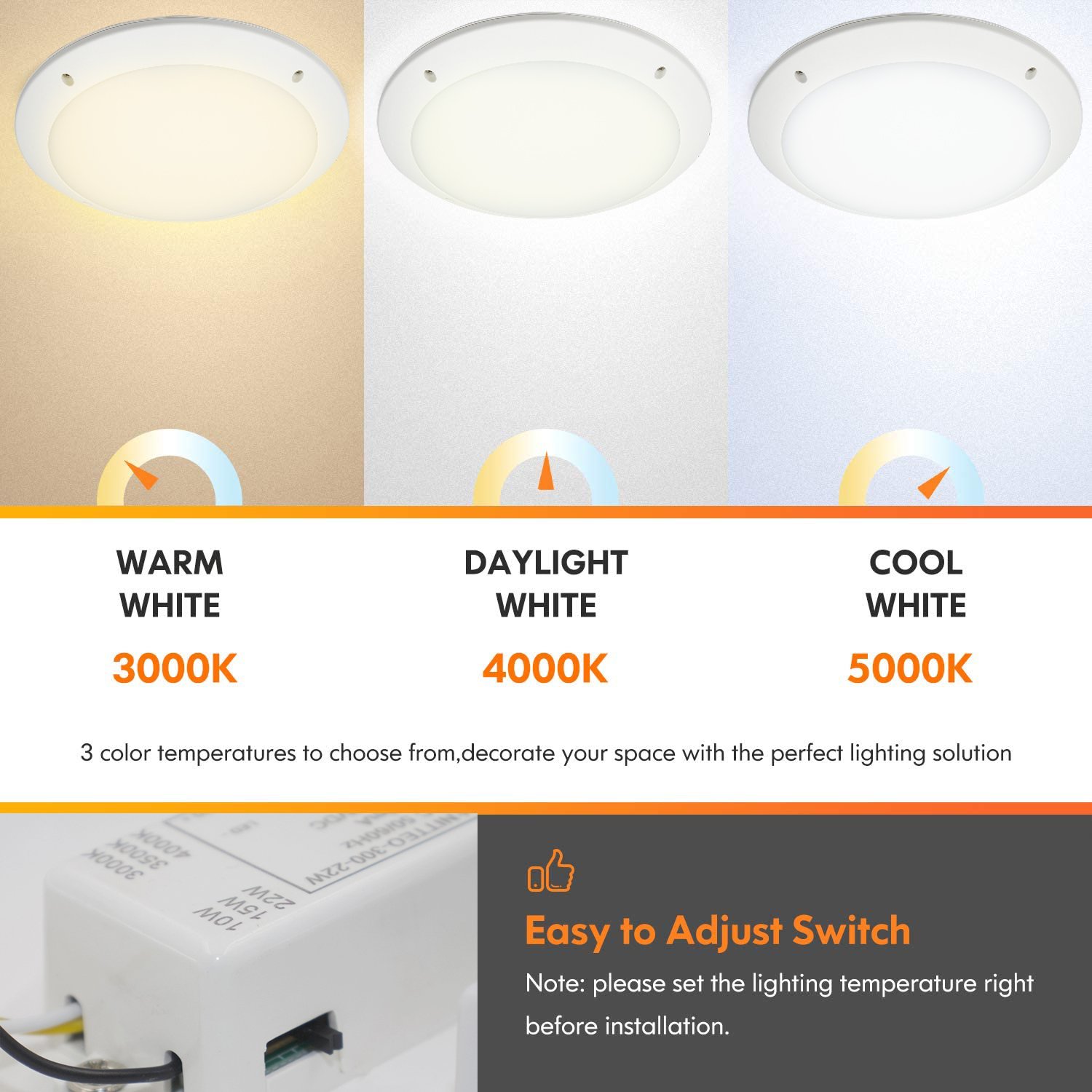 Waterproof Moistureproof Light Round Balcony Ceiling Light Outdoor Lamp Round Wall Middle Bulkhead Lights