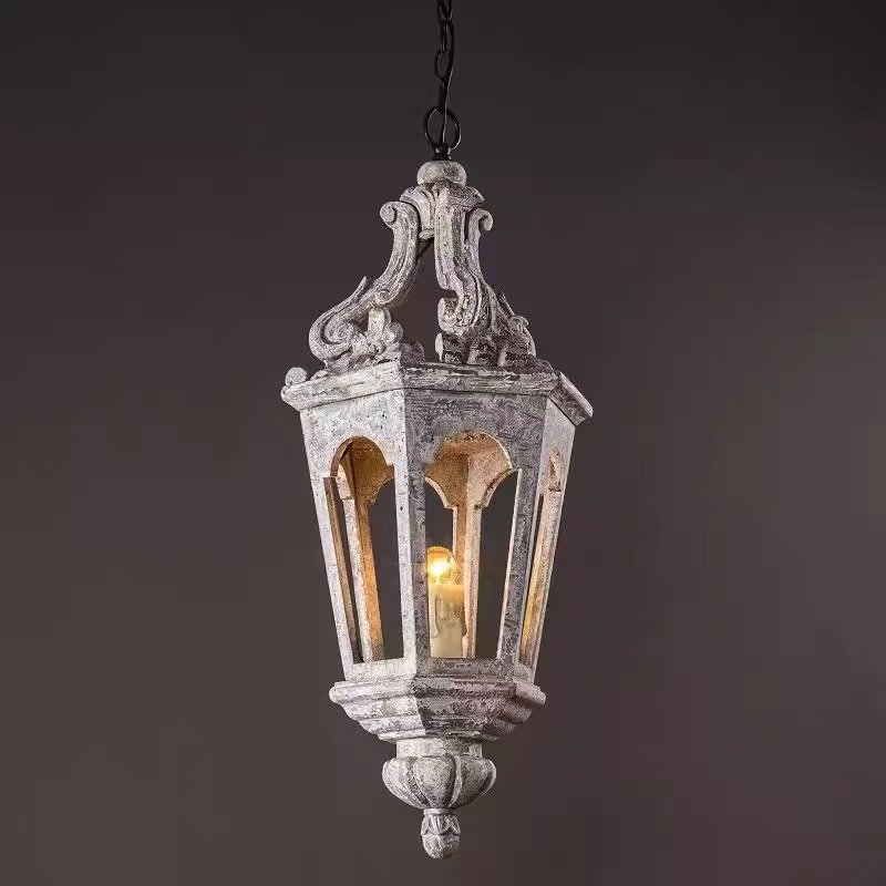 Factory Custom Printed Size Real Vintage Fancy Handmade Iron+PVC Outdoor Arabic Islamic Mosque chandelier pendant light
