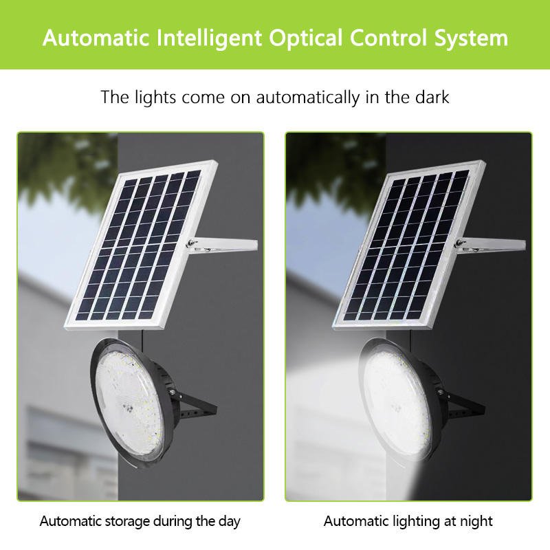 Waterproof Ufo Highbay Led 100w 200w 300w 400w Pathway Outdoor Garden Solar High Bay Light